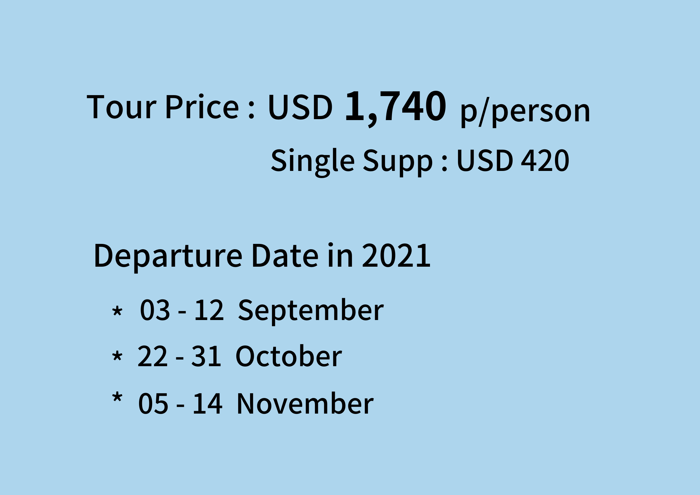 Guaranteed Departure in 2021 이미지